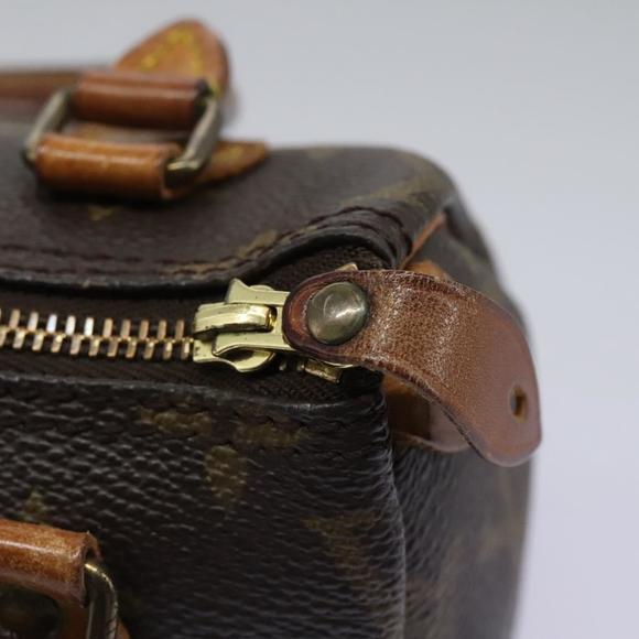 LOUIS VUITTON Monogram Mini Speedy Hand Bag M41534 LV Auth 115432 - Picture 11 of 16